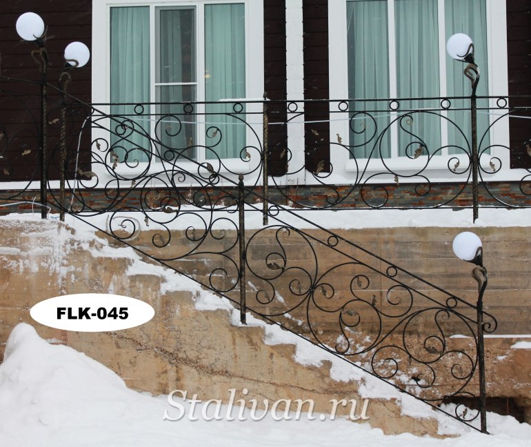 Кованые перила 83
