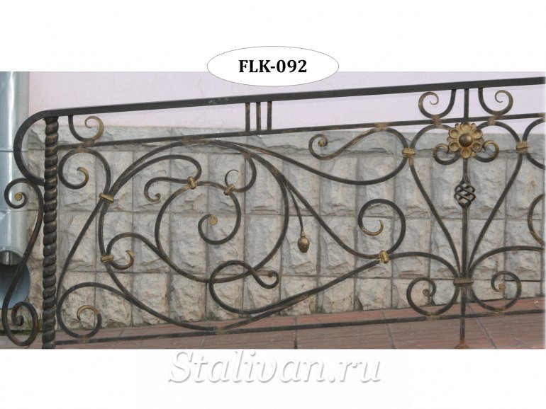 Кованые перила 29
