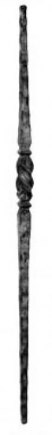 Кованый начальный столб Арт. 324154 - фото 1