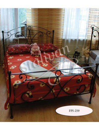 Кровать с художественной ковкой FPI-259 - фото 1