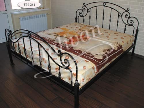Кровать с элементами ковки FPI-261 - фото 1