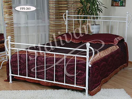 Кровать с коваными узорами FPI-265 - фото 1