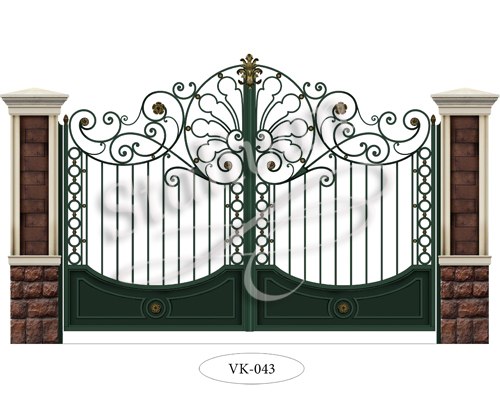Ворота кованые VK-043 - фото 1