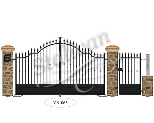 Ворота кованые VK-063 - фото 1
