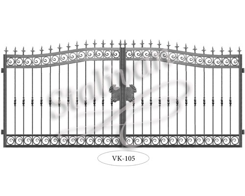 Ворота кованые VK-105 - фото 1