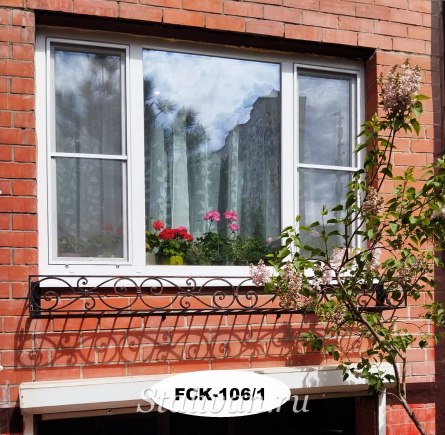 Кованая цветочница FCK-106 - фото 3