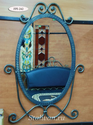 Зеркало в кованой раме FPI-242 - фото 1