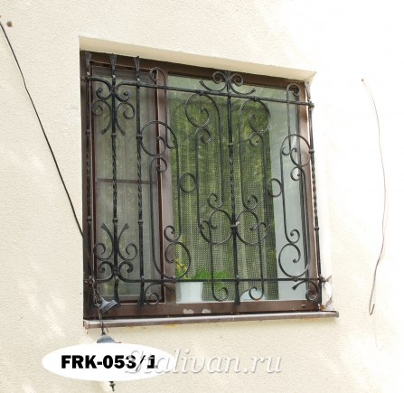 Кованая решетка FRK-053 - фото 1