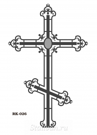 Кованый крест RK-026 - фото 1