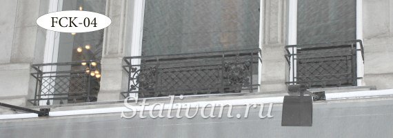 Цветочница с художественной ковкой FCK-04 - фото 5