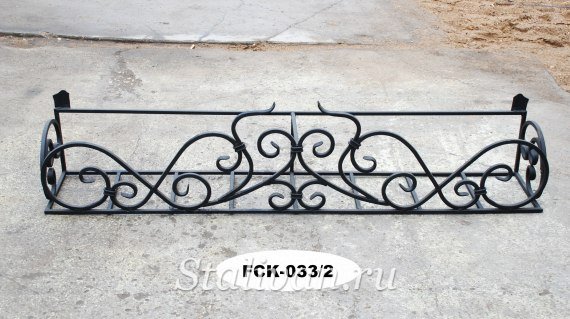 Кованая цветочница FCK-33 - фото 3