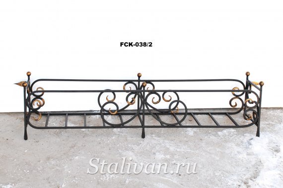 Кованая цветочница FCK-38 - фото 1