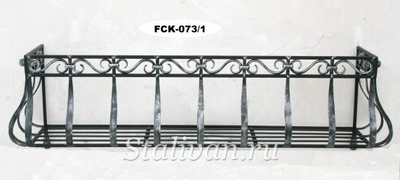 Кованая цветочница FCK-073 - фото 2
