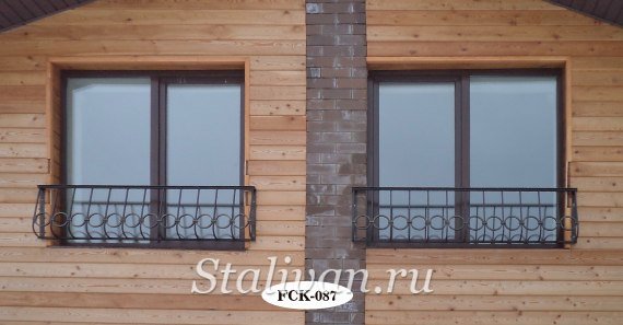 Кованая цветочница FCK-087 - фото 1