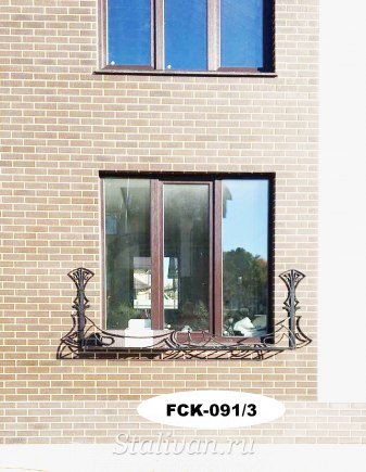 Кованая цветочница FCK-091 - фото 4