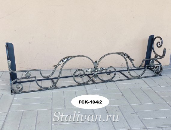 Кованая цветочница FCK-104 - фото 2