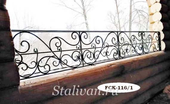 Цветочница с элементами ковки FCK-116 - фото 3