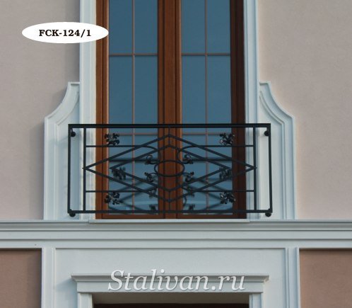 Цветочница с художественной ковкой FCK-124 - фото 2