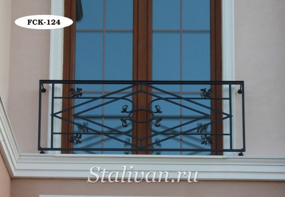 Цветочница с художественной ковкой FCK-124 - фото 1