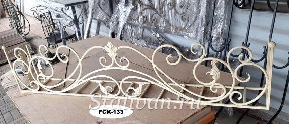 Кованая цветочница FCK-133 - фото 2