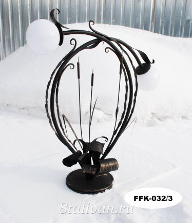 Кованый фонарь FFK-032 - фото 3