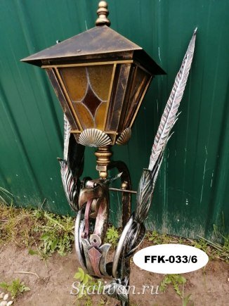 Кованый фонарь FFK-033 - фото 7