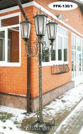 Фонарь с ковкой FFK-130 - фото 6