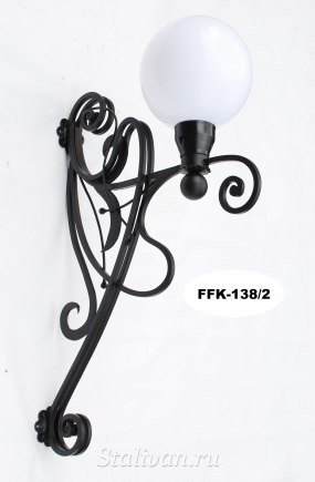Кованый настенный фонарь FFK-138 - фото 3