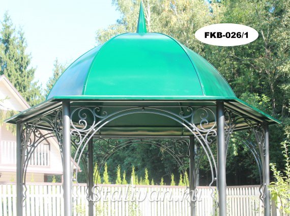 Беседка с ковкой FКВ-026 - фото 2