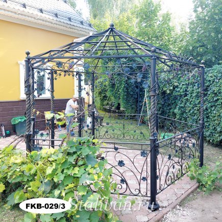 Беседка кованая FКВ-029 - фото 5