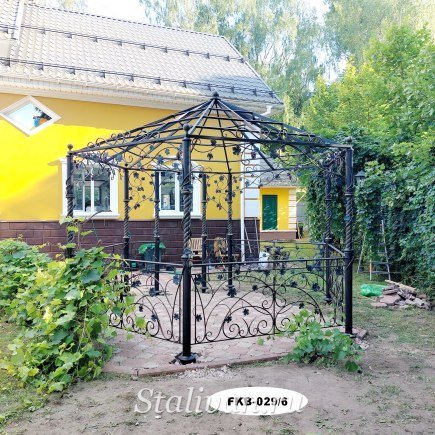 Беседка кованая FКВ-029 - фото 7