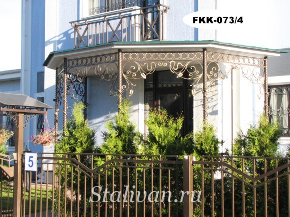 Навес кованый FKK-073 - фото 5