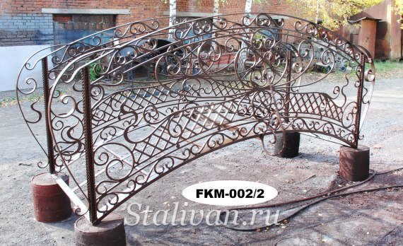 Мостик с ковкой FКМ-002 - фото 2