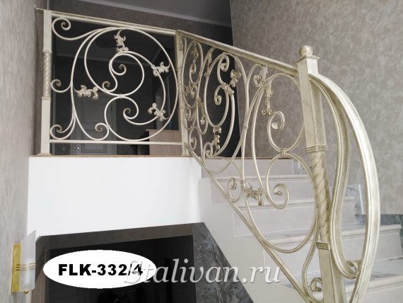 Перила с художественной ковкой FLK-332 - фото 4