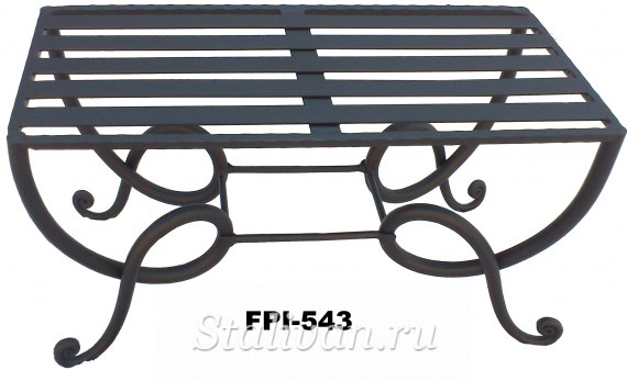 Банкетка кованая FPI-543 - фото 2