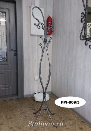 Вешалка-стойка с художественной ковкой FPI-009 - фото 3