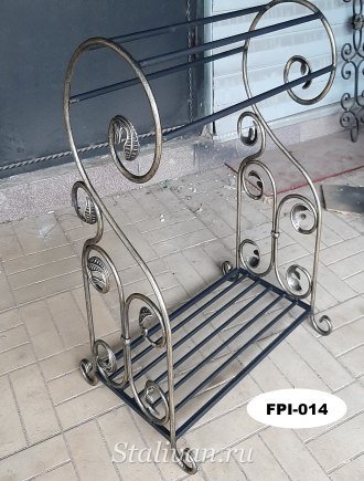 Вешалка-стойка с элементами ковки FPI-014 - фото 1