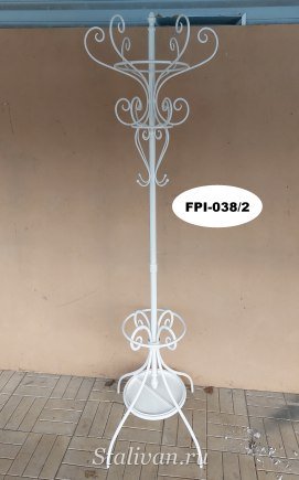 Вешалка-стойка с ковкой FPI-038 - фото 3