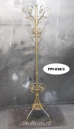 Вешалка-стойка с ковкой FPI-038 - фото 4