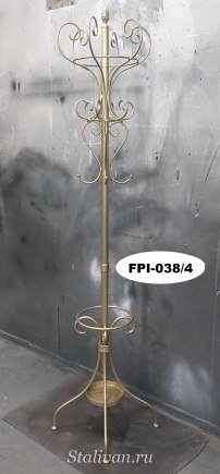 Вешалка-стойка с ковкой FPI-038 - фото 5