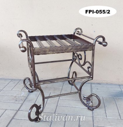 Банкетка кованая FPI-055 - фото 2
