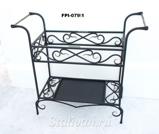 Стол с ковкой FPI-079 - фото 4