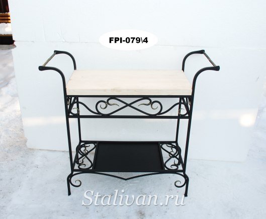 Стол с ковкой FPI-079 - фото 5