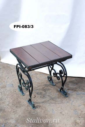 Кованый стол FPI-083 - фото 4