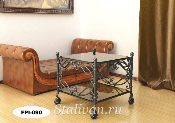 Стол с художественной ковкой FPI-090 - фото 1