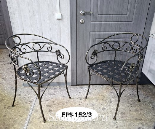 Кресло с ковкой FPI-152 - фото 3
