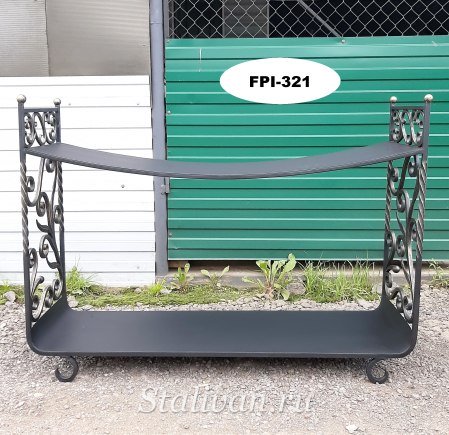 Кованая подставка под дрова FPI-321 - фото 1