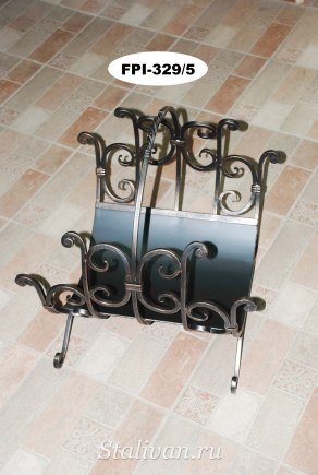 Дровница с ковкой FPI-329 - фото 5