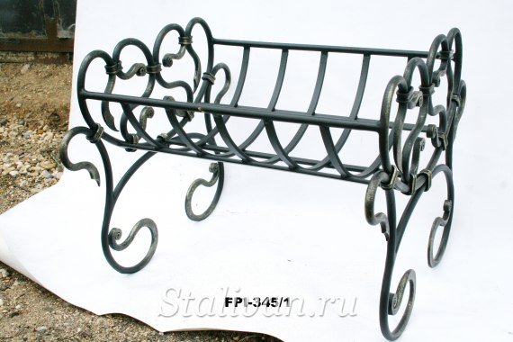 Дровница с ковкой FPI-345 - фото 3