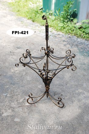 Кованая корзина для зонтов FPI-421 - фото 1